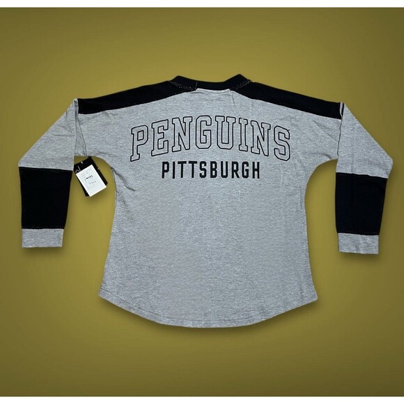 Pittsburgh Penguins Ladies’ NHL Sportswear Top Signed By Kris Letang #58 NWT - Picture 2 of 10